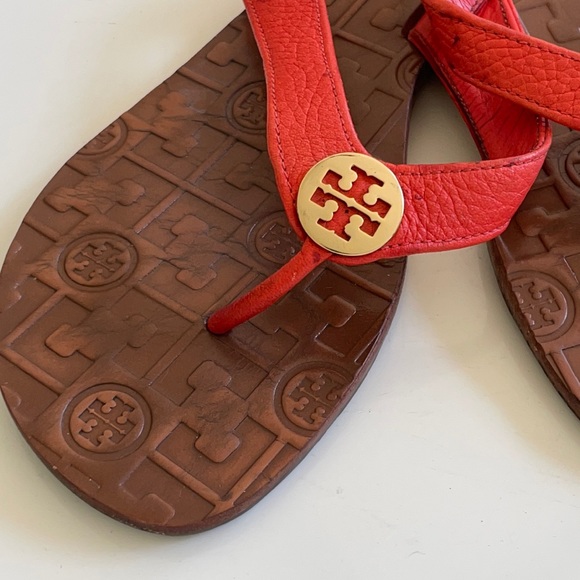 Authentic Tory Burch Thong Sandals size 8 - Picture 5 of 5